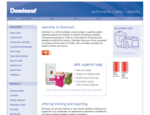 Tablet Screenshot of domchem.com